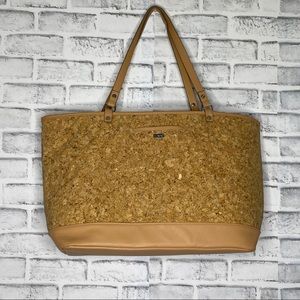 Jewell by Thirty One Style Setter Tote Cork Only